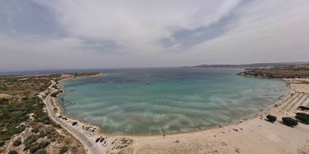 Ege’nin saklı mücevheri! İzmir’e 1 saatlik uzaklıkta: İnce kumlu, bakir mavi bir koy… 4